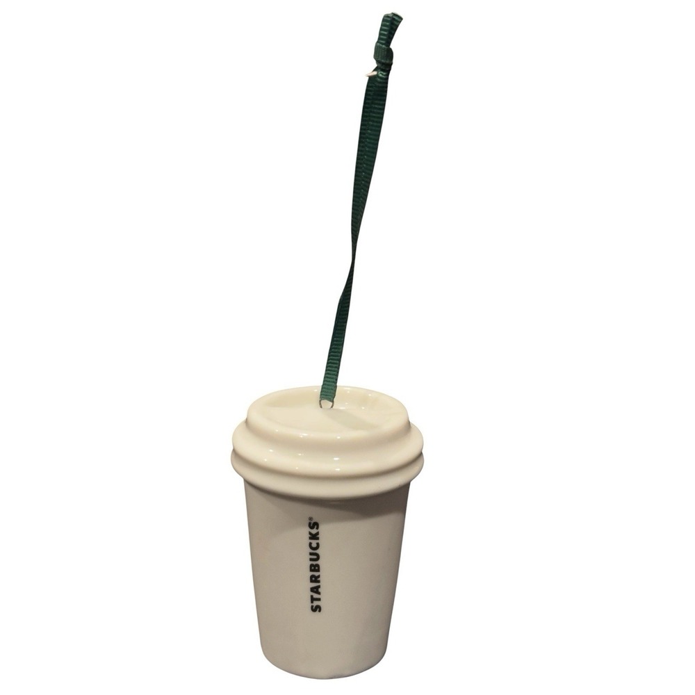 Starbucks‎ 2015 Boy with Balloon Holiday Christmas Ceramic Ornament - Picture 6 of 6